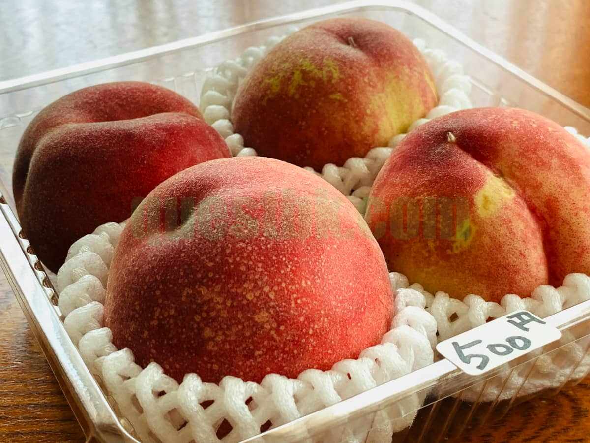 2023年も長田の桃の販売が始まりました